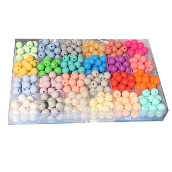 Factory Round 70pcs Loose Silicone Beads 10mm Baby Teething Necklace Food Grade Teether BPA Free Jewelry Baby Teether Toy
Factory Round 70pcs Loose Silicone Beads 10mm Baby Teething Necklace Food Grade Teether BPA Free Jewelry Baby Teether Toy