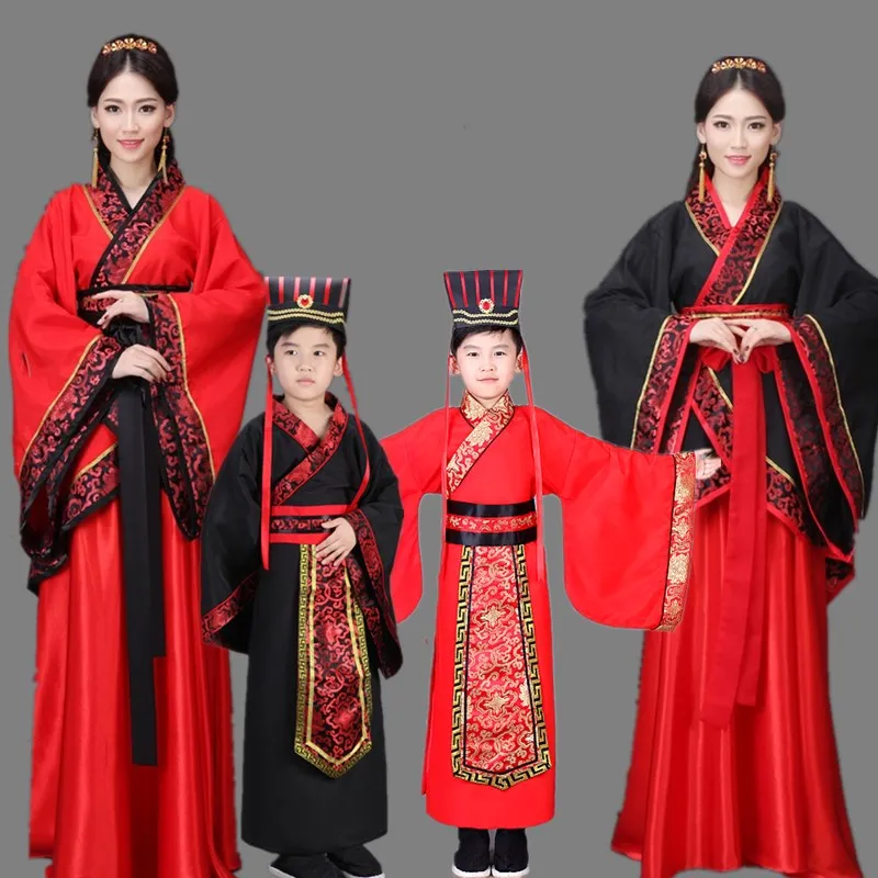 Family matching mom and daughter dress couple clothes mother baby girl boy chinese ancient man costume tang suit hanfu red black
Family matching mom and daughter dress couple clothes mother baby girl boy chinese ancient man costume tang suit hanfu red black