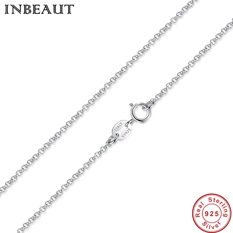 INBEAUT New Korean Fashion 925 Sterling Silver Princess Elegance Chain Necklace Original New Real Silver Necklaces&Pendants
INBEAUT New Korean Fashion 925 Sterling Silver Princess Elegance Chain Necklace Original New Real Silver Necklaces&Pendants
