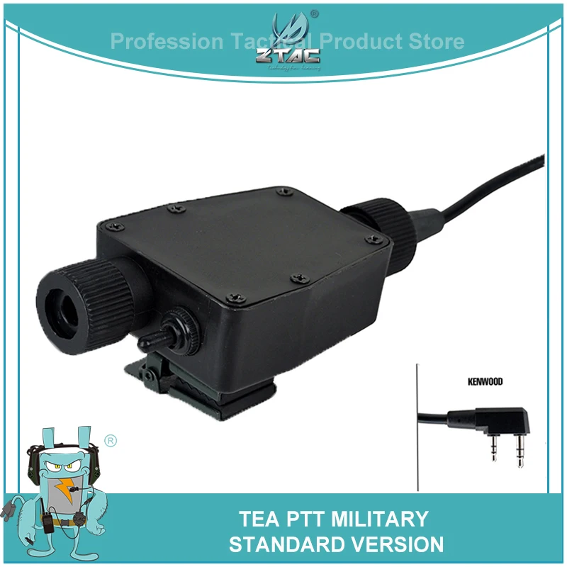 Element Z-tac Tactical Airsoft Hunting zTEA PTT for Kenwod MILAND Military Standard Version Z116 Softair aviation headset ptt
Element Z-tac Tactical Airsoft Hunting zTEA PTT for Kenwod MILAND Military Standard Version Z116 Softair aviation headset ptt