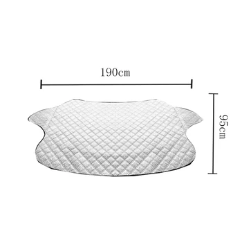 Car Snow Cover Auto Front Window Visor Sun Shade Blind Screen Windscreen Ice Frost Visor All Season Protector Aluminum + Cotton
Car Snow Cover Auto Front Window Visor Sun Shade Blind Screen Windscreen Ice Frost Visor All Season Protector Aluminum + Cotton