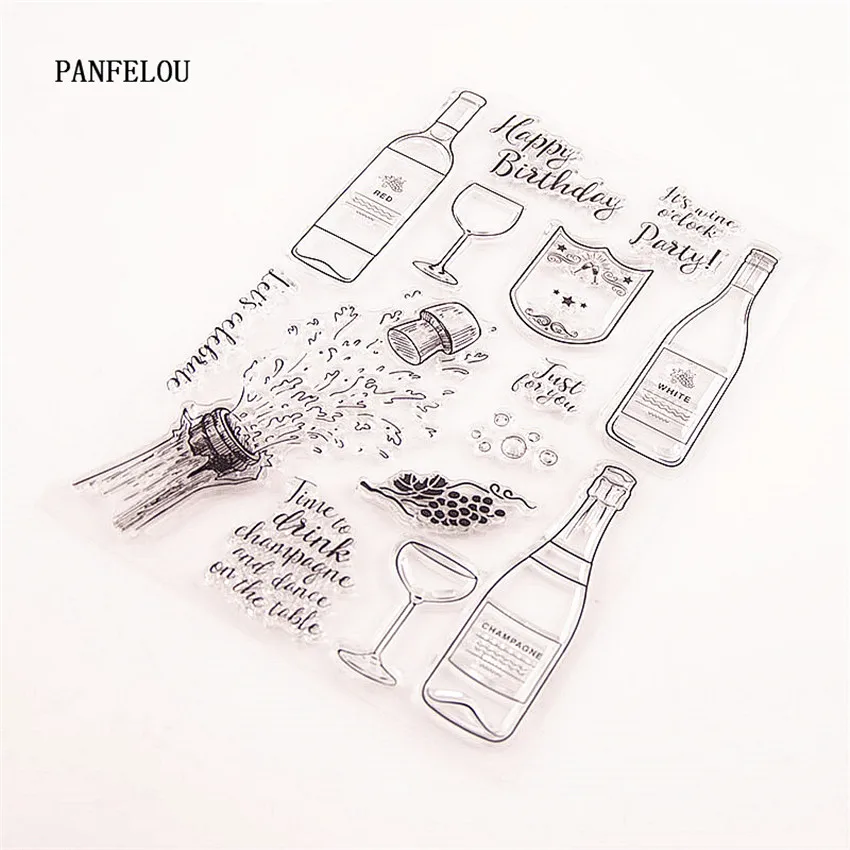 PANFELOU Binge drinking Transparent Silicone Rubber Clear Stamps cartoon for Scrapbooking/DIY Christmas wedding album
PANFELOU Binge drinking Transparent Silicone Rubber Clear Stamps cartoon for Scrapbooking/DIY Christmas wedding album