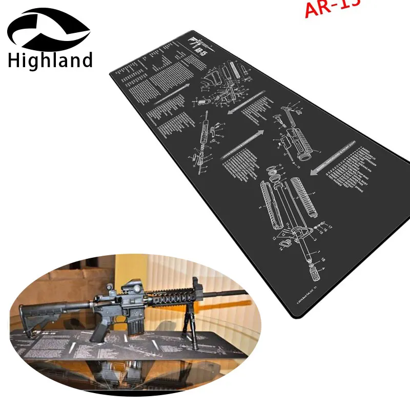 Hunting AR10 15 AK47 Non-Slip Gun Cleaning Bench Rubber Mat Full Parts List View Schematic For K98K SIG556 SKS Mosin-Nagant
Hunting AR10 15 AK47 Non-Slip Gun Cleaning Bench Rubber Mat Full Parts List View Schematic For K98K SIG556 SKS Mosin-Nagant