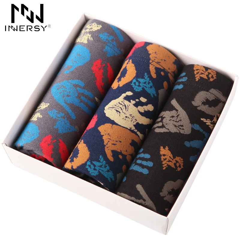Innersy Brand 3 Pieces Underwear Sexy Boxer Super Mens Underwear Cotton Boxer Short Breathable Belt Shorts Printed Boxer
Innersy Brand 3 Pieces Underwear Sexy Boxer Super Mens Underwear Cotton Boxer Short Breathable Belt Shorts Printed Boxer