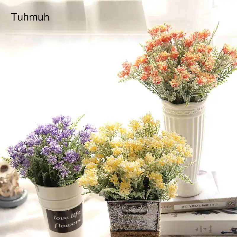 10pcs Flocking Plastic Fake Plants Artificial Flowers Rural Country Style Small Flower Home Wedding Decoration 5 Colors
10pcs Flocking Plastic Fake Plants Artificial Flowers Rural Country Style Small Flower Home Wedding Decoration 5 Colors
