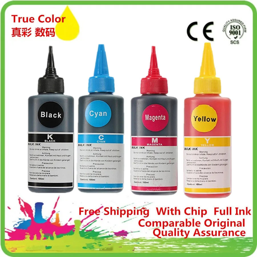 High Quality Dye Ink Kit T2001 T200XL For Epson XP-100 XP-200 XP-300 XP-400 WF2520 WF2530 WF2540 Printer CISS Cartridge
High Quality Dye Ink Kit T2001 T200XL For Epson XP-100 XP-200 XP-300 XP-400 WF2520 WF2530 WF2540 Printer CISS Cartridge
