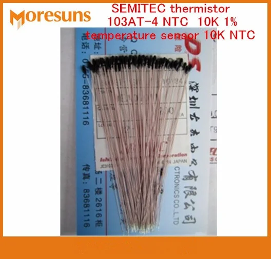 Fast Free Ship 10pcs/lot for SEMITEC thermistor 103AT-4 NTC 10K 1% Length 10CM temperature sensor 10K 1% 100K 1% NTC
Fast Free Ship 10pcs/lot for SEMITEC thermistor 103AT-4 NTC 10K 1% Length 10CM temperature sensor 10K 1% 100K 1% NTC
