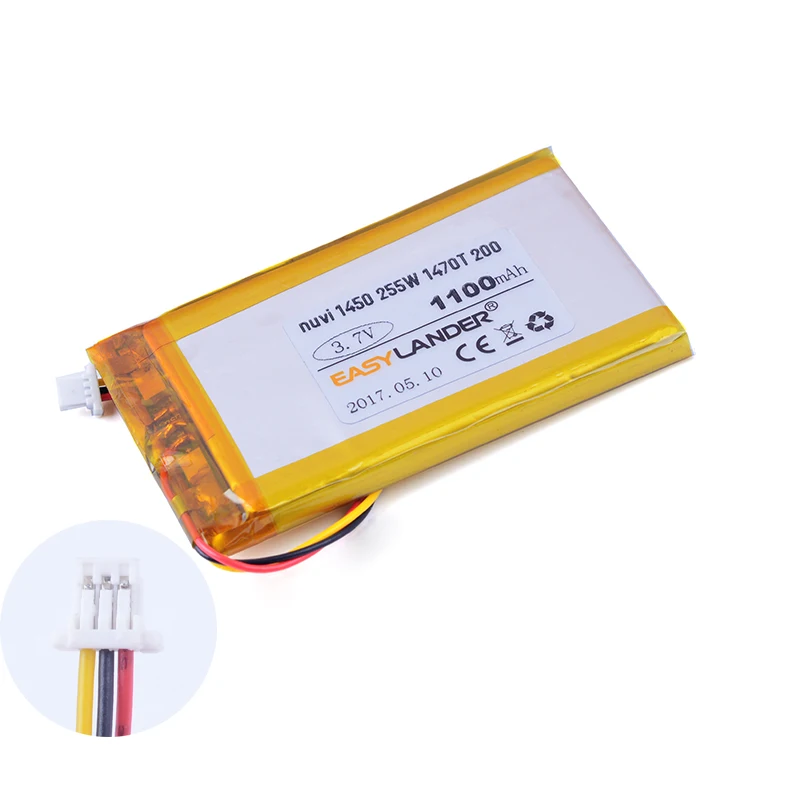 3.7V 1100mAh ED38BD4251U20 Rechargeable li Polymer battery For GARMIN nuvi 1400 1410 1450 1450T 1490 1490T 1490T Pro 1490TV
3.7V 1100mAh ED38BD4251U20 Rechargeable li Polymer battery For GARMIN nuvi 1400 1410 1450 1450T 1490 1490T 1490T Pro 1490TV