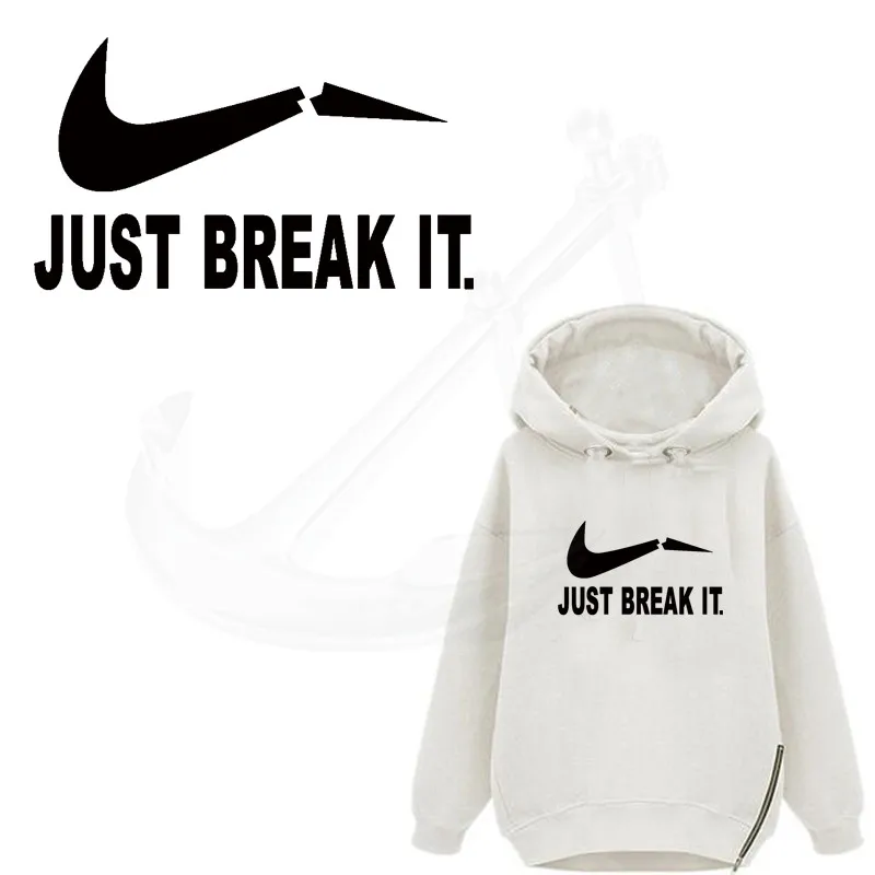 JUST BREAK IT 24*14cm T-shirt Dresses Sweater thermal transfer Printed A-level Washable Sticker iron on patch
JUST BREAK IT 24*14cm T-shirt Dresses Sweater thermal transfer Printed A-level Washable Sticker iron on patch