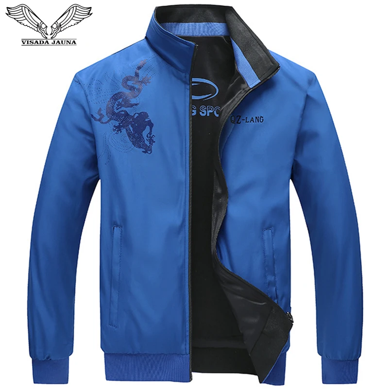 VISADA JAUNA 2019 New Men's Jacket Fashion Breathable Baseball Uniform Double-sided wear Male Boys Casual Big Size 5XL N5098
VISADA JAUNA 2019 New Men's Jacket Fashion Breathable Baseball Uniform Double-sided wear Male Boys Casual Big Size 5XL N5098