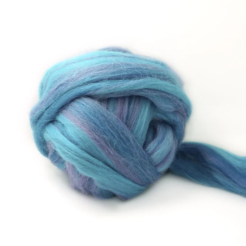 Free shipping Extra Fine colour mixture Merino Wool roving fiber blended wool 50G Perfect in Wet and needle Felting Y21
Free shipping Extra Fine colour mixture Merino Wool roving fiber blended wool 50G Perfect in Wet and needle Felting Y21