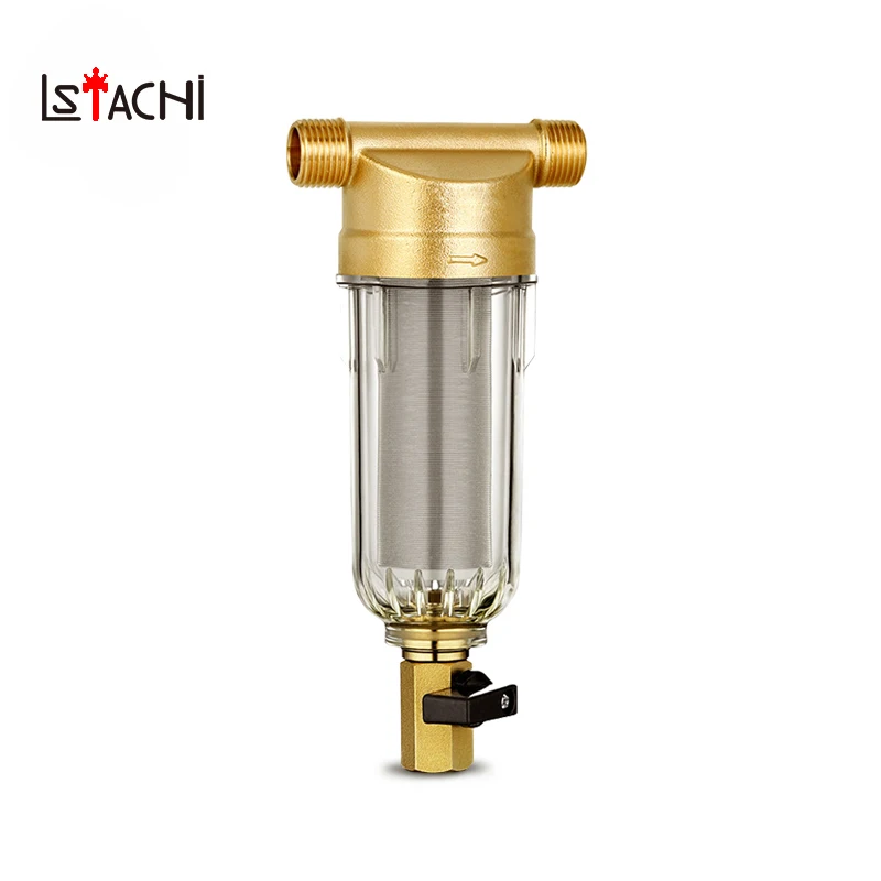 Фото LSTACHi High Quality Pre-filter Water Filters 4 Split-mouth Copper Lead Front Purifier Backwash Remove Rust And Sediment  | Water Filters (32921404849)