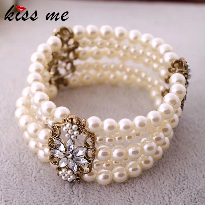 Fashion Accessories Simulated Pearl Women's Multi-layer Elastic Bracelet Accessories Free Shipping Bracelets & Bangles
Fashion Accessories Simulated Pearl Women's Multi-layer Elastic Bracelet Accessories Free Shipping Bracelets & Bangles