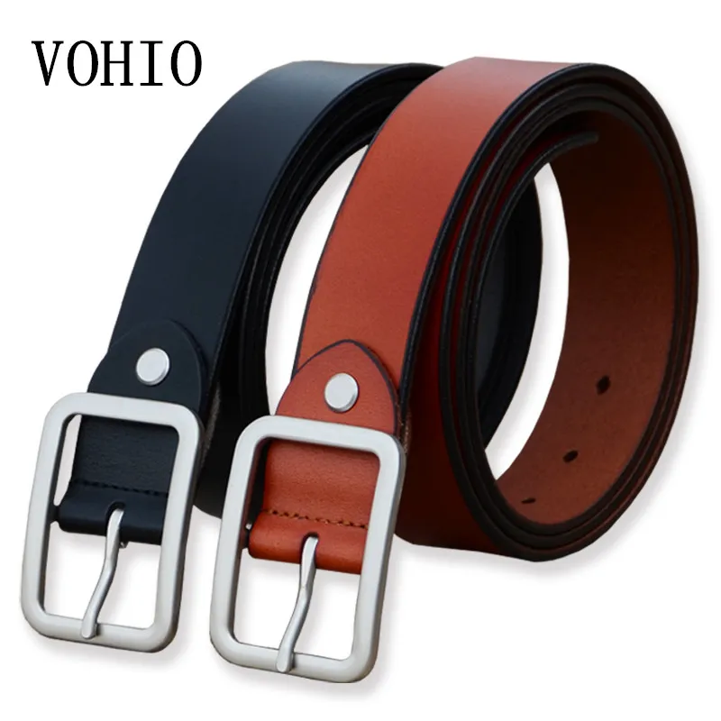 VOHIO 2017 New Mens Belt for Jeans Fatty Lengthening Belt Fashion Firm Length 150 Cm Black 3.5 Wide Leather Belts High Quality
VOHIO 2017 New Mens Belt for Jeans Fatty Lengthening Belt Fashion Firm Length 150 Cm Black 3.5 Wide Leather Belts High Quality
