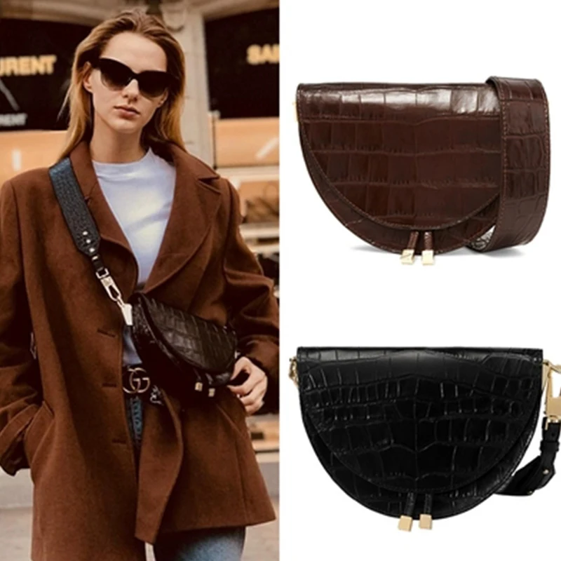 CROWDALE Shoulder Bags Crossbody bag New fashion women clothing half circle coverd PU leather trendy one shoulder shell bags
CROWDALE Shoulder Bags Crossbody bag New fashion women clothing half circle coverd PU leather trendy one shoulder shell bags