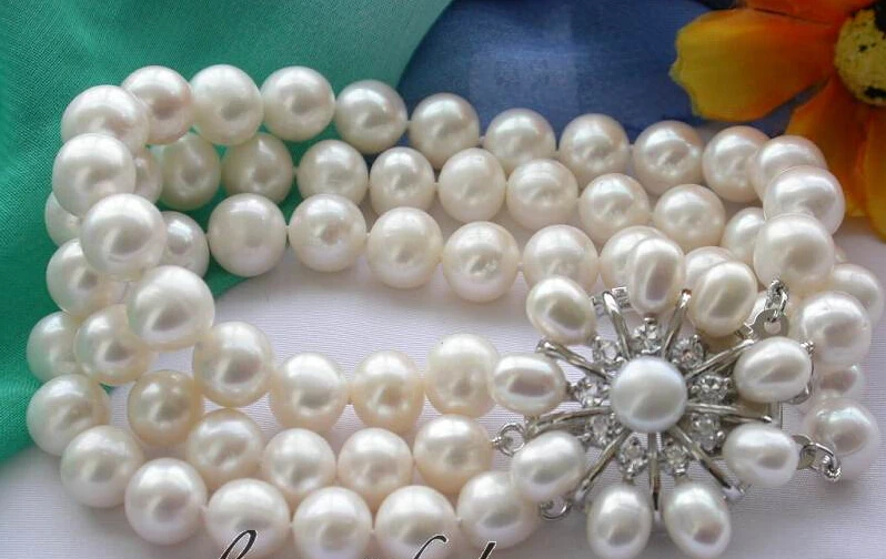 hot sale FREE SHIPPING ********Z3025 REAL 3row 8" 10mm white round freshwater pearl bracelet bang
hot sale FREE SHIPPING ********Z3025 REAL 3row 8" 10mm white round freshwater pearl bracelet bang