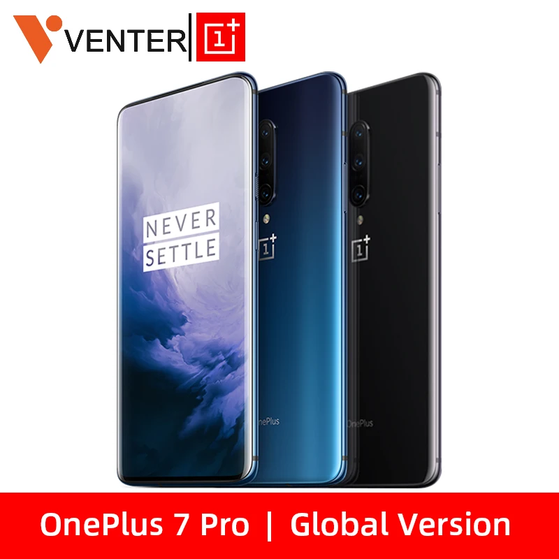 Global Version Oneplus 7 Pro Smartphone 12GB 256GB Snapdragon 855 6.67" 90GHz 2K Screen 48MP NFC Android 9
Global Version Oneplus 7 Pro Smartphone 12GB 256GB Snapdragon 855 6.67" 90GHz 2K Screen 48MP NFC Android 9