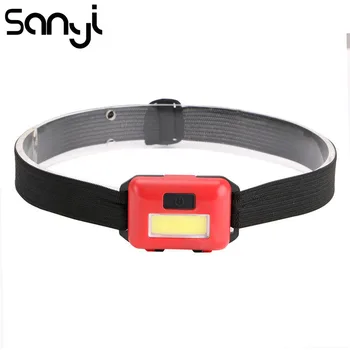 SANYI 2000LM Mini COB LED Headlight 3 * AAA batteries Headlamp for Camiping Hunting 3 Modes Flashlight forehead for Outdoor
SANYI 2000LM Mini COB LED Headlight 3 * AAA batteries Headlamp for Camiping Hunting 3 Modes Flashlight forehead for Outdoor