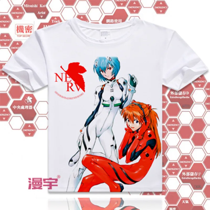 New Printed EVA Neon Genesis Evangelion T Shirt For Men/women Short Sleeve Casual Anime T-shirt Ayanami Rei Top Tee XD-064
New Printed EVA Neon Genesis Evangelion T Shirt For Men/women Short Sleeve Casual Anime T-shirt Ayanami Rei Top Tee XD-064