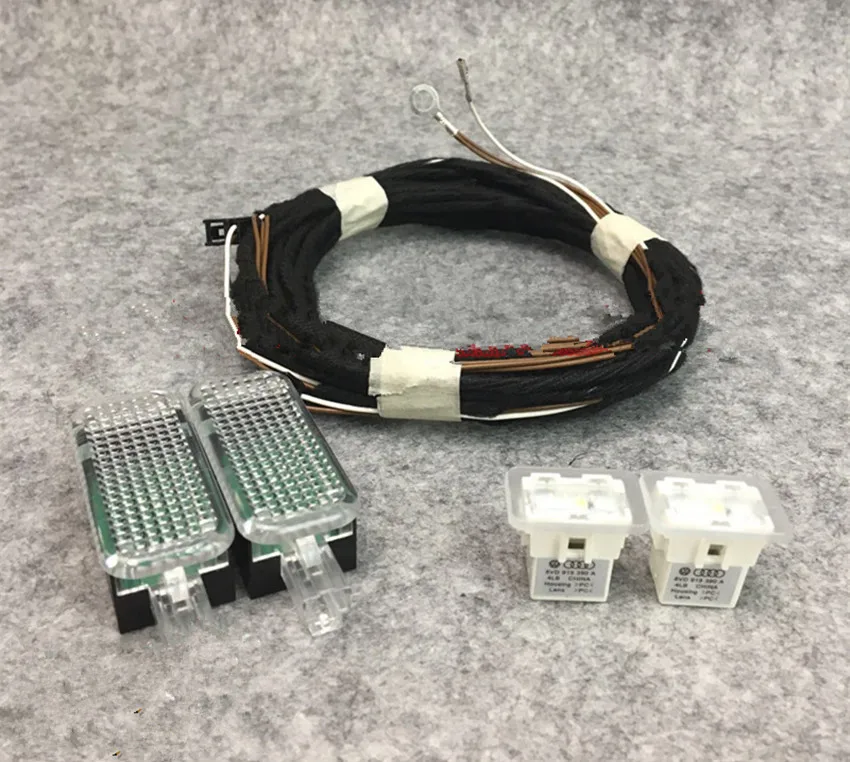 SET LED INDOOR Footwell Light FOOT LIGHT + Wire harness For Audi A3 8V 2013-2016
SET LED INDOOR Footwell Light FOOT LIGHT + Wire harness For Audi A3 8V 2013-2016