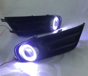 eOsuns Innovative COB angel eye led daytime running light DRL + halo Fog Light + Projector Lens for Nissan tiida 2011-2015
eOsuns Innovative COB angel eye led daytime running light DRL + halo Fog Light + Projector Lens for Nissan tiida 2011-2015
