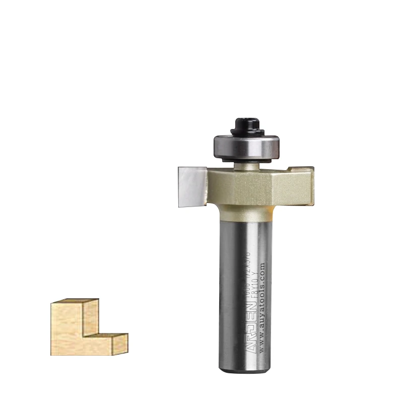 "T" type with bearing Woodworking Tool Arden Router Bit - 1/4*3/32 - 1/4" Shank - Arden A1606014
"T" type with bearing Woodworking Tool Arden Router Bit - 1/4*3/32 - 1/4" Shank - Arden A1606014