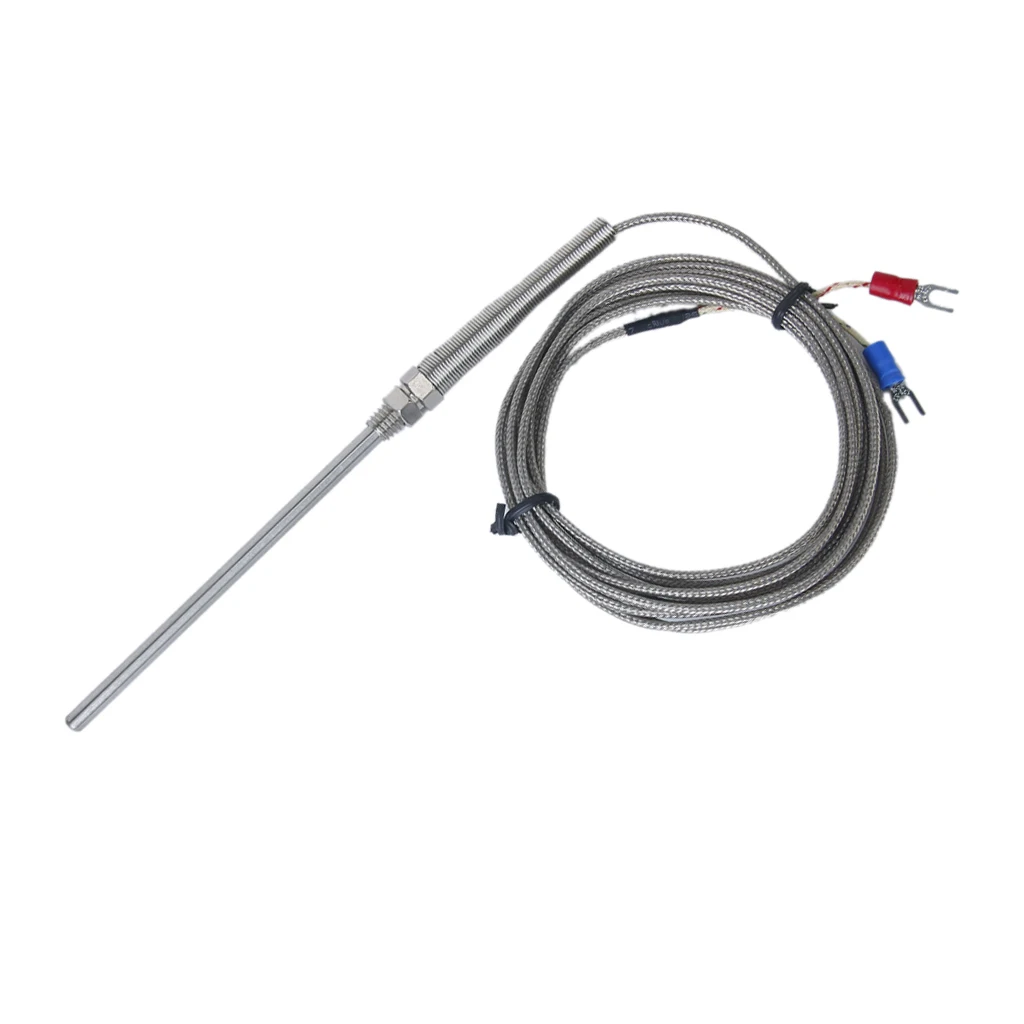 100mm Spade K-Type Temperature Controller Thermocouple Sensor -100°C to 1250°C Probe 3M High Performance Mechanical Strength
100mm Spade K-Type Temperature Controller Thermocouple Sensor -100°C to 1250°C Probe 3M High Performance Mechanical Strength