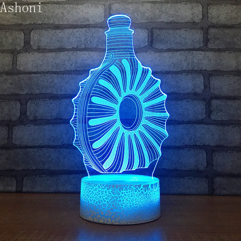 3D Acrylic LED Night Light XO Wine Bottle Shape Touch 7 Color Changing Desk Table Lamp Party Decorative Light Christmas Gift
3D Acrylic LED Night Light XO Wine Bottle Shape Touch 7 Color Changing Desk Table Lamp Party Decorative Light Christmas Gift