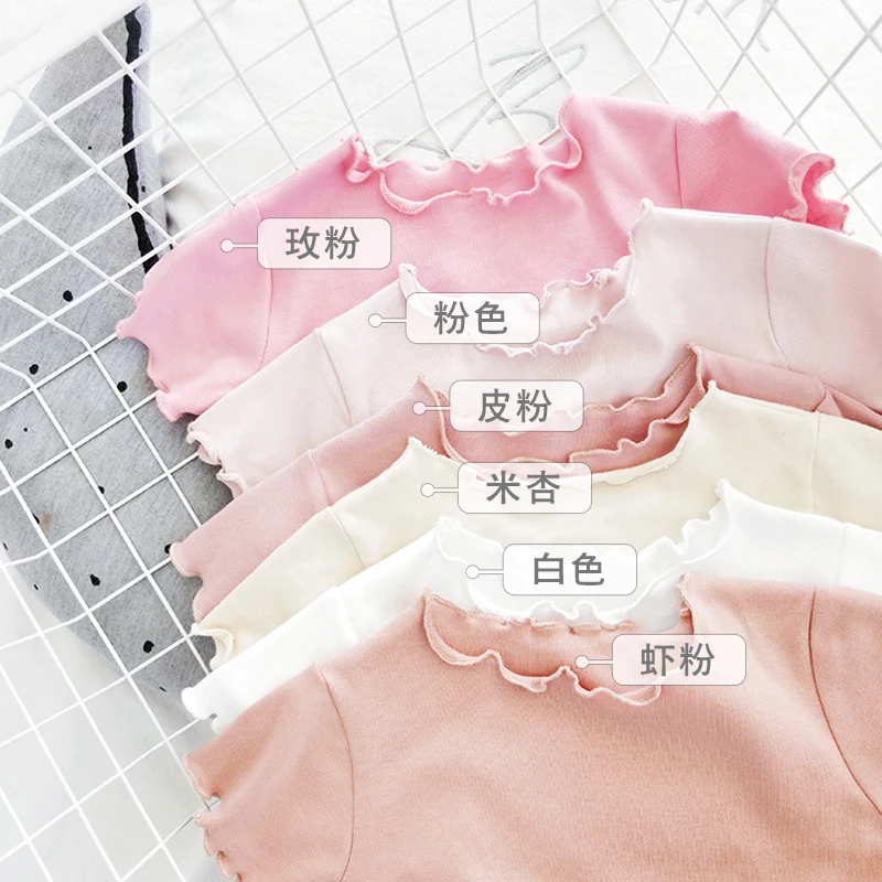 Children Summer 2019 New Short Sleeve Solid Color T Shirt Baby Girls Cotton Round Collar Leisure Tops Kids Clothing
Children Summer 2019 New Short Sleeve Solid Color T Shirt Baby Girls Cotton Round Collar Leisure Tops Kids Clothing