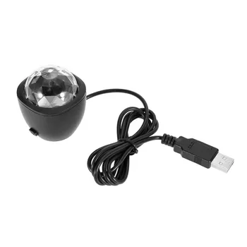 USB Colorful Light LED Stage Lamp with Sound Control for KTV DJ Dancing Party DiscoPortable Crystal Magic Ball Light
USB Colorful Light LED Stage Lamp with Sound Control for KTV DJ Dancing Party DiscoPortable Crystal Magic Ball Light