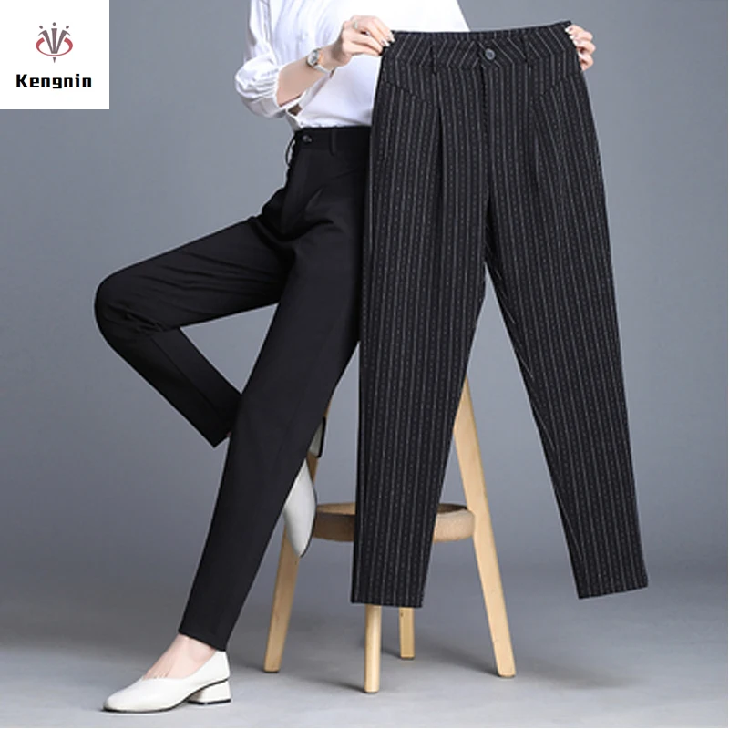 2019 Spring Summer Autumn Women Harem Pants Anklet-Length Pants Loose Striped Ladies Trousers Plus Size S- 4XL Brand Capris
2019 Spring Summer Autumn Women Harem Pants Anklet-Length Pants Loose Striped Ladies Trousers Plus Size S- 4XL Brand Capris