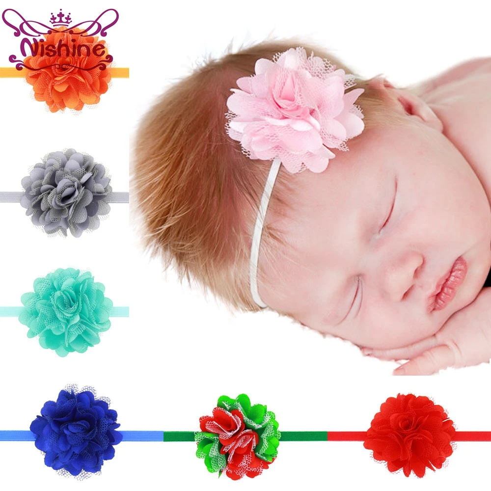Nishine 17 Colors Mini Satin Flower Newborn Headband Mesh Rose Flower Kids Head Band Cute Birthday Gift Photo Props
Nishine 17 Colors Mini Satin Flower Newborn Headband Mesh Rose Flower Kids Head Band Cute Birthday Gift Photo Props