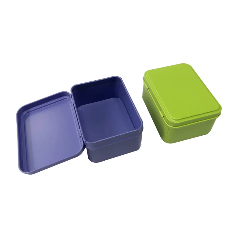 Size: 95x70x45mm 20pcs/ pack colorful rectangle tin box food container packing box
Size: 95x70x45mm 20pcs/ pack colorful rectangle tin box food container packing box