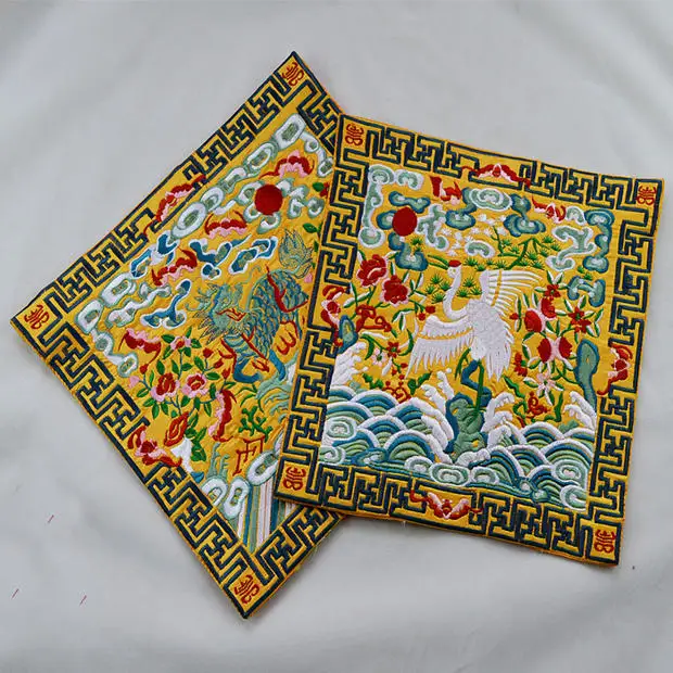 Chinese characteristic National embroidery red crane 26*26cm for DIY The patch bag coat The mouse Paddecorations
Chinese characteristic National embroidery red crane 26*26cm for DIY The patch bag coat The mouse Paddecorations