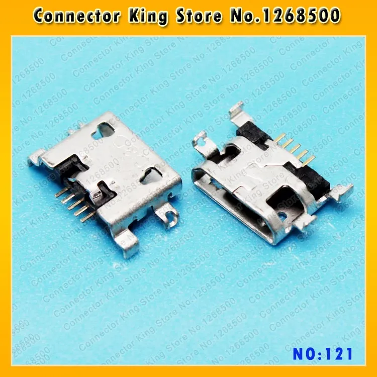 Новый гнездовой разъем Micro USB ChengHaoRan для HUAWEI Y511 T00 U00 Lenovo S6000|charge jack|usb femalefemale usb connector |