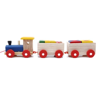Wooden Train Baby Stacking Train Block Toy Montessori Soft Blocks Shape Color Matching Fun Game for Chidren's Education Gift
Wooden Train Baby Stacking Train Block Toy Montessori Soft Blocks Shape Color Matching Fun Game for Chidren's Education Gift