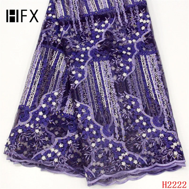Purple African Lace Fabric Embroidered Nigerian Women wedding High Quality 2019 French Tulle Lace Fabric with Beads stones F2222
Purple African Lace Fabric Embroidered Nigerian Women wedding High Quality 2019 French Tulle Lace Fabric with Beads stones F2222