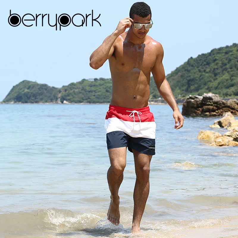 BerryPark Swimwear 2019 New Summer Men Big Striped Patchwork Briefs Swimsuit Board Shorts Beach Bathing Suits Surfing Swim Wear
BerryPark Swimwear 2019 New Summer Men Big Striped Patchwork Briefs Swimsuit Board Shorts Beach Bathing Suits Surfing Swim Wear