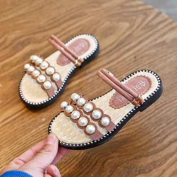 Cute Kids sandals for Girls Summer Children Shoes Pearl Design Slippers Anti-slip Sandals Fashion Indoor Outdoor Beach Shoes
Cute Kids sandals for Girls Summer Children Shoes Pearl Design Slippers Anti-slip Sandals Fashion Indoor Outdoor Beach Shoes