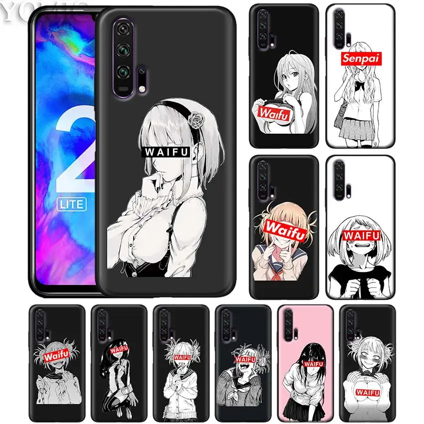 Black Silicone Case for Honor 20 Pro 10 20 Lite 8X 8S 8C 8A View 20 Y9 2019 Soft Cases Sugoi Senpai Anime waifu Soft Case
Black Silicone Case for Honor 20 Pro 10 20 Lite 8X 8S 8C 8A View 20 Y9 2019 Soft Cases Sugoi Senpai Anime waifu Soft Case