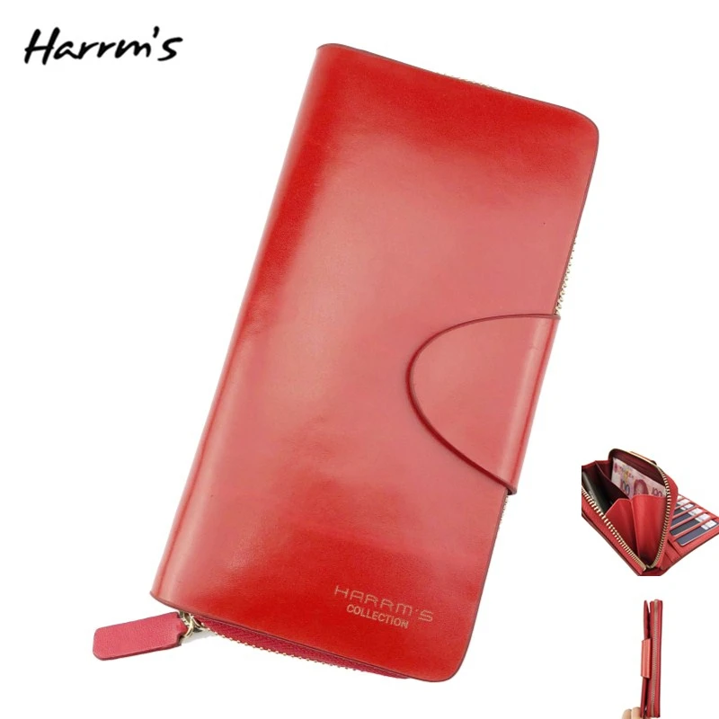 Harrms Luxury Fashion Women Clutch Genuine Leather Wallet Female Long Wallet Women Zipper Purse High Quality Function Wallets
Harrms Luxury Fashion Women Clutch Genuine Leather Wallet Female Long Wallet Women Zipper Purse High Quality Function Wallets