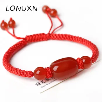 Red thread Stone Handmade Weaving Braided Lucky Red String Bracelet Women Red String Adjustable Handmade Bracelet DIY Jewelry
Red thread Stone Handmade Weaving Braided Lucky Red String Bracelet Women Red String Adjustable Handmade Bracelet DIY Jewelry
