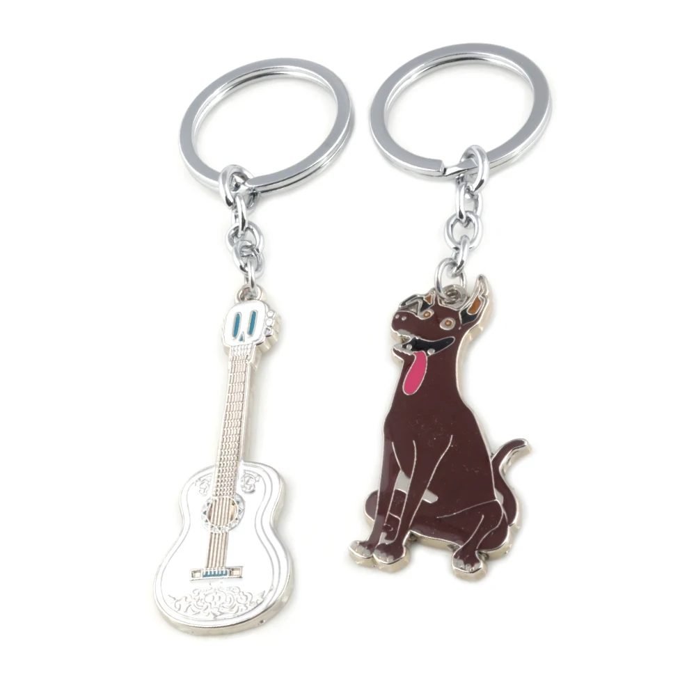 2018 New Coco keychain pendant skull guitar dog Key Ring Holder Car Bag Key Chain man Women jewelry
2018 New Coco keychain pendant skull guitar dog Key Ring Holder Car Bag Key Chain man Women jewelry