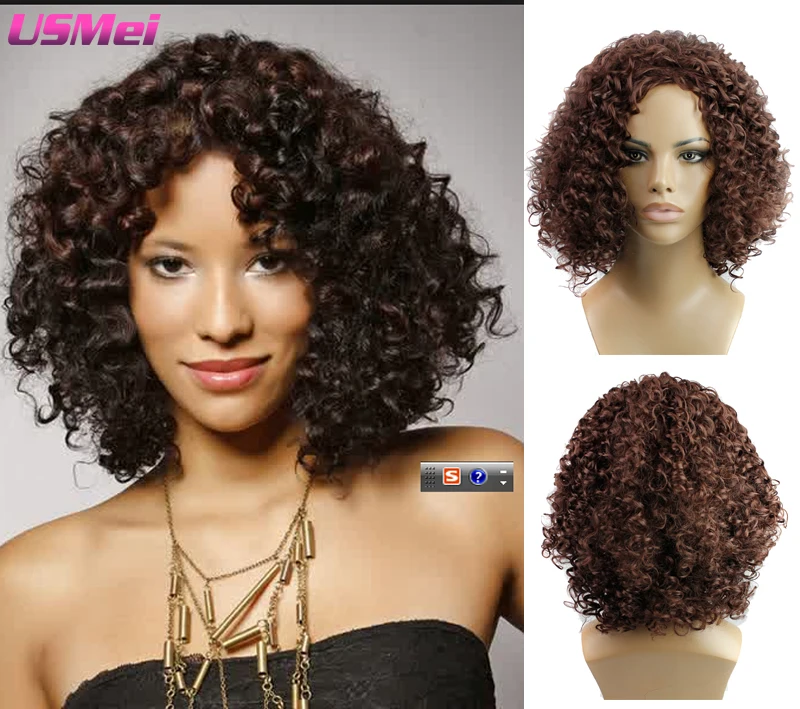 Synthetic Short Kinky Wigs Sexy Wig Mannequin Head Hairstyles Perucas Sintetica Perucas Cosplay Hair Style Brown Wig Curly Wigs Synthetic Short Kinky Wigs Sexy Wig Mannequin Head Hairstyles Perucas Sintetica Perucas Cosplay Hair Style Brown Wig Curly Wigs<br><br>Aliexpress
