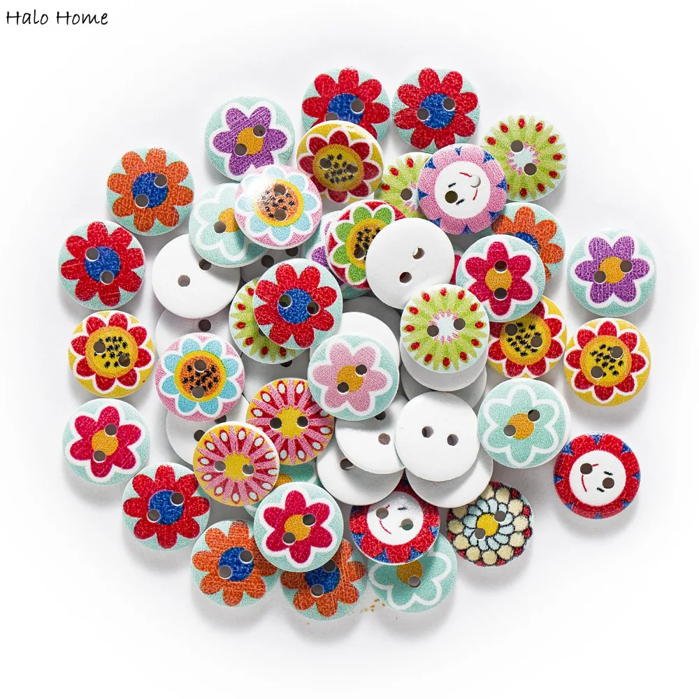 50pcs Printing richly colorful Mix Round Wood buttons Sewing Scrapbook Clothing Gifts Crafts Handwork Card DIY Accessories 15mm
50pcs Printing richly colorful Mix Round Wood buttons Sewing Scrapbook Clothing Gifts Crafts Handwork Card DIY Accessories 15mm