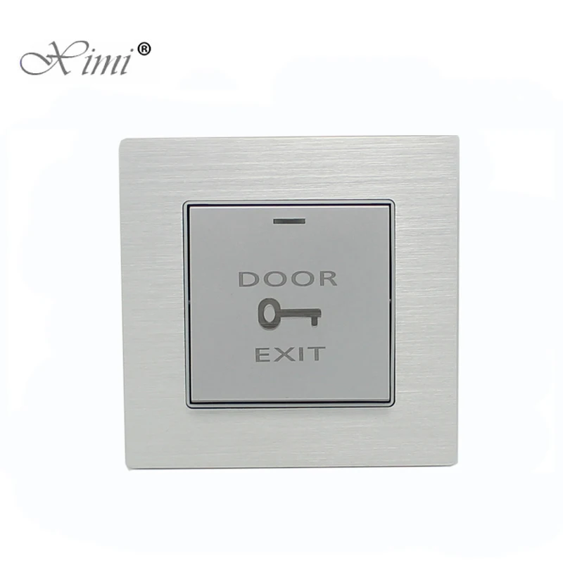 Good Quality Metal Aluminium Alloy Push Exit Button Door Access Control Exit Switch Door Release Button
Good Quality Metal Aluminium Alloy Push Exit Button Door Access Control Exit Switch Door Release Button