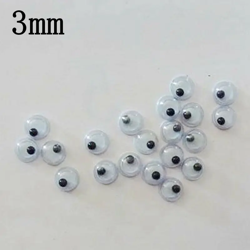 Free Shipping Size 3mm 500pcs/lot Movable Toy Eye googly eyes Plastic Eye Without Self-adhesive
Free Shipping Size 3mm 500pcs/lot Movable Toy Eye googly eyes Plastic Eye Without Self-adhesive