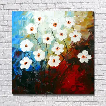 Hand Painted Abstract Small Flower Oil Painting Wall Pictures On Canvas Modern Home Decorative Art for Living Room no Framed
Hand Painted Abstract Small Flower Oil Painting Wall Pictures On Canvas Modern Home Decorative Art for Living Room no Framed