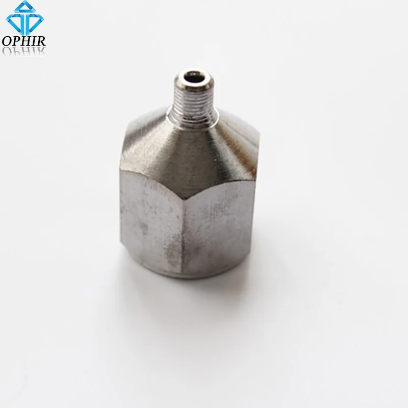 OPHIR 1/4"BSP Female -M5X0.5BSP Male Badger Air Brush Compressor Adapter Airbrush Cake Accessory _AC033
OPHIR 1/4"BSP Female -M5X0.5BSP Male Badger Air Brush Compressor Adapter Airbrush Cake Accessory _AC033
