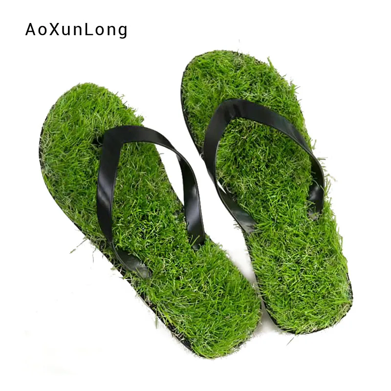 New Lovers Imitation Grass Men Flip Flops Men Summer Beach Slippers Flat Slides Flip-Flop Shoes Male Outside Sandals Slippers
New Lovers Imitation Grass Men Flip Flops Men Summer Beach Slippers Flat Slides Flip-Flop Shoes Male Outside Sandals Slippers